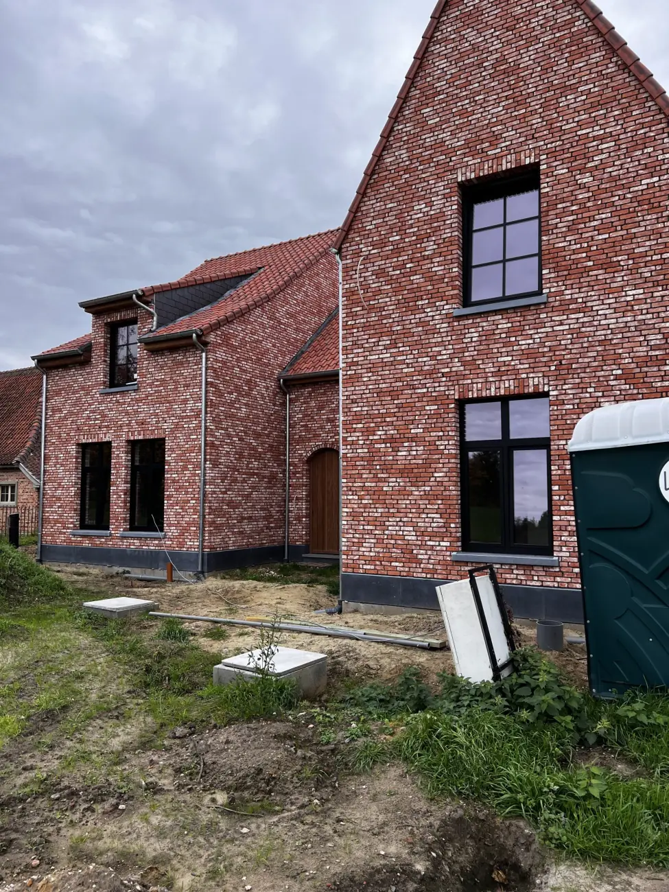 De nieuwbouwwoning in Putte waar Vernast het bouwvocht wegdroogde