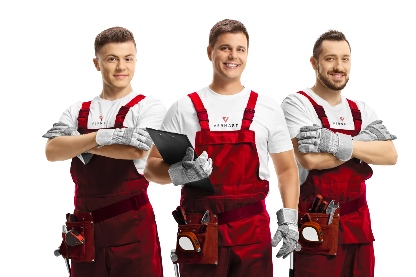 De Vernast vakmannen met hun eco-bouwdrogers